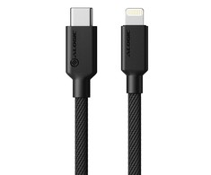 Kabelis USB Alogic USB-C - Lightning 1 m Juodas (ELPC8P01-BK)