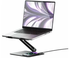 ALOGIC Elite Power Nešiojamas kompiuteris Stand with Wireless Charger