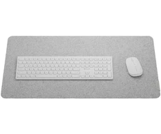 ALOGIC Premium Felt desk mat - 73x37cm - Light Pilkas