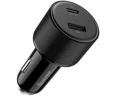 „Alogic“ automobilinis įkroviklis, 2 prievadų, 100 W, USB-C + USB-A