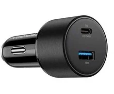 „Alogic“ automobilinis įkroviklis, 2 prievadų, 100 W, USB-C + USB-A