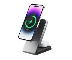 Įkroviklis Alogic ALOGIC MSCDD kroviklis įrenginiams przenośnych Ausinių rinkinys, Išmanusis telefonas Juodas USB Bezprzewodowe ładowanie Szybkie ładowanie Wewnętrzna