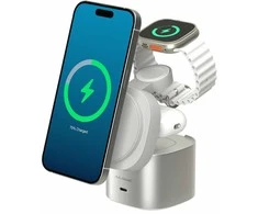 ALOGIC Fusion Pro GO 7 viename USB-C kompaktiška įkrovimo stotelė – balta