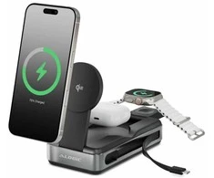 „Alogic Roam 6-in-1“ išorinė baterija, 21 000 mAh, su Qi2 + 100 W USB-C