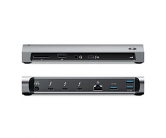 „Alogic Blaze Thunderbolt 4“ stotis / replikatorius (TB4D3TB)