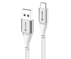 ALOGIC Super Ultra USB-A to USB-C Cable 3 m with 3A fast charging and 480 Mbps transfer - Sidabrinis