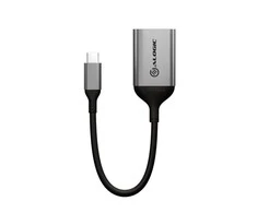 ALOGIC Ultra USB-C į USB-C jungtį ir garso išvestį adapteris - Space pilka