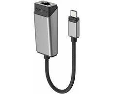 „ALOGIC Ultra USB-C“ – RJ45 gigabito eterneto adapteris – pilkos spalvos
