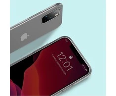 Baseus silikoninis dėklas Baseus Jelly Liquid Silica Gel Case do iPhone 11 Pro 5,8'' (balta)