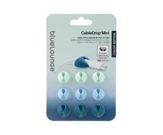 „Bluelounge CableDrop Mini“ 9 vnt. pakuotė – ombre mėlyna