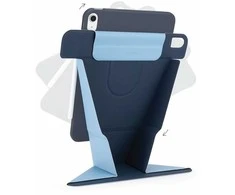 Pipetto Origami No6 Stand Case for iPad Air 11 (2024) / iPad Air 10.9 (2022/2020) - Dark mėlynas