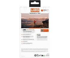 Dėklas Urban Armor Gear UAG Monarch Pro, Kevlar Juodas - Samsung Galaxy S26+