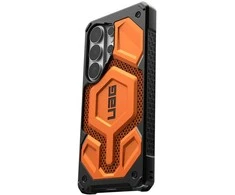 Dėklas Urban Armor Gear Monarch Pro pokrowiec na telefon komórkowy 17,5 cm (6.9") Futerał Juodas, Oranžinė
