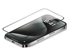 Usorteret „WiWU“ safyro spalvos grūdintas stiklas, skirtas „iPhone 16 Plus“