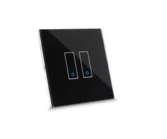 Iotty Smart Switch Faceplate 2-gang - rusvai gelsvas