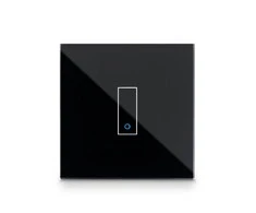 Iotty Smart Switch Faceplate 1-gang - Juodas
