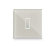 Iotty Smart Switch Faceplate 1-gang - rusvai gelsvas