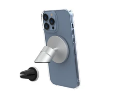 Just Mobile AluDisc Go Car Mount - Sidabrinis