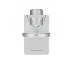 Just Mobile AluDisc? Pro iPhone Stand (MagSafe Version) - Sidabrinis