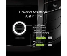 Just Mobile Highway Turbo w. USB-C prie Lightning kabelis