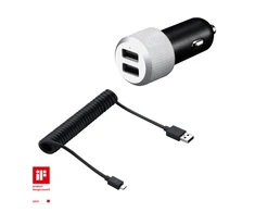 Just Mobile JM Highway Max with Micro-USB Cable - Juodas