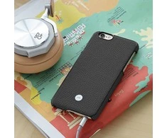 Just Mobile Quattro? Back - Exquisite Odinis dėklas for iPhone 6s - Juodas