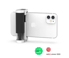Just Mobile Shutter Grip 2 - Sidabrinis