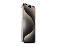 Dėklas Just Mobile Tik mobilusis TENC? [Slim Fit], skirtas iPhone 15 Pro Max – Crystal