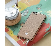 Just Mobile Quattro Back - Luxury Odinis dėklas for iPhone 6s - Pilkas