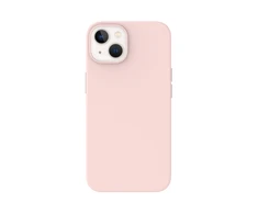 Just Mobile TENC silikoninis dėklas, skirtas „iPhone 14“ (taip pat tinka „iPhone 13“ baziniam modeliui) – rožinis