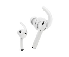 Class and Culture LLC KeyBudz EarBuddyz Ultra – silikoninės ausinės, skirtos AirPods 1/2 (juodas)