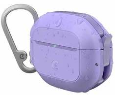 CULTURE „KeyBudz ElementProof“ serijos dėklas, skirtas „AirPods“ (4-osios kartos) – laukinės levandos