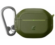 CULTURE „KeyBudz ElementProof“ serijos dėklas, skirtas „AirPods“ 4-osios kartos ausinėms – miško žalias