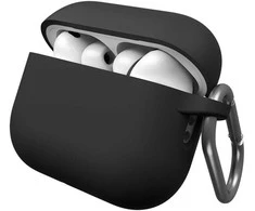 „Class and Culture LLC“ „KeyBudz Elevate“ silikoninis dėklas, skirtas „AirPods Pro 3“ (juodas)