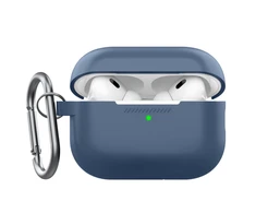 Class and Culture LLC KeyBudz Elevate Keychain – silikoninis apsauginis dėklas, skirtas AirPods Pro 2 (kobaltas)