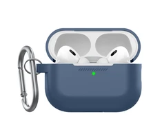 Class and Culture LLC KeyBudz Elevate Keychain – silikoninis apsauginis dėklas, skirtas AirPods Pro 2 (kobaltas)