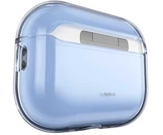 KeyBudz Jelly Series permatomas dėklas skirtas AirPods Pro 3rd Gen - Baby mėlynas