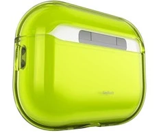 KeyBudz Jelly Series permatomas Shell skirta AirPods Pro 3rd Gen - Neon yellow