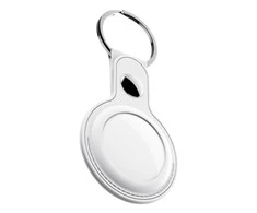 KeyBudz KeyBudz AirTag Keyring - Odinis apsauginis dėklas AirTag 2-pack (Pastel- geltona)
