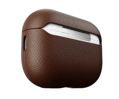 KeyBudz Artisan Series Leather dėklas skirtas AirPods Pro - Natural ruda