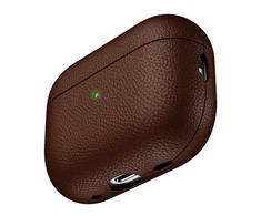 KeyBudz Artisan Series Leather dėklas skirtas AirPods Pro - Natural ruda