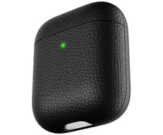 KeyBudz PodSkinz Artisan Series Leather dėklas skirtas AirPods 3 - Juodas