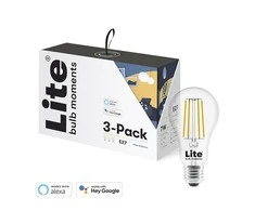 Lite bulb moments - Baltas Ambiance E27 kaitrinė lemputė - 3-Pack -S