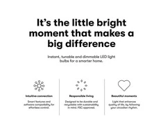 Lite Bulb Moments Lite Bulb Moments Išmanioji lemputė, E27, 6W, 2700-6500K