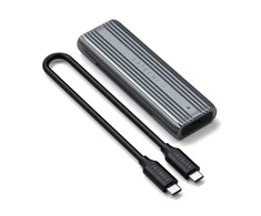 Satechi SATECHI USB-C NVME ir SATA SSD korpuso erdvė pilka