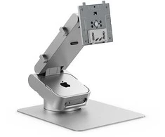 Monitorius ALOGIC Aspekt 32" Omni Fold Stand For Mac Mini - Sidabrinis
