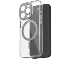 Dėklas Moshi iGlaze for iPhone 15 Pro - Meteorite pilka
