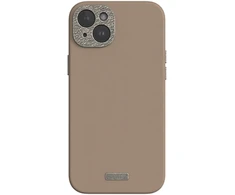 Dėklas Moshi Napa for iPhone 15 Plus - Woodsmoke ruda