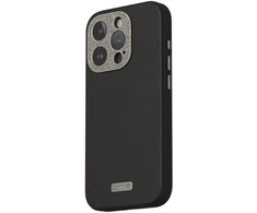 Dėklas Moshi Napa for iPhone 15 Pro - Midnight juodas
