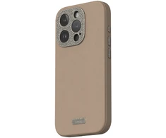 Dėklas Moshi Napa for iPhone 15 Pro - Woodsmoke ruda